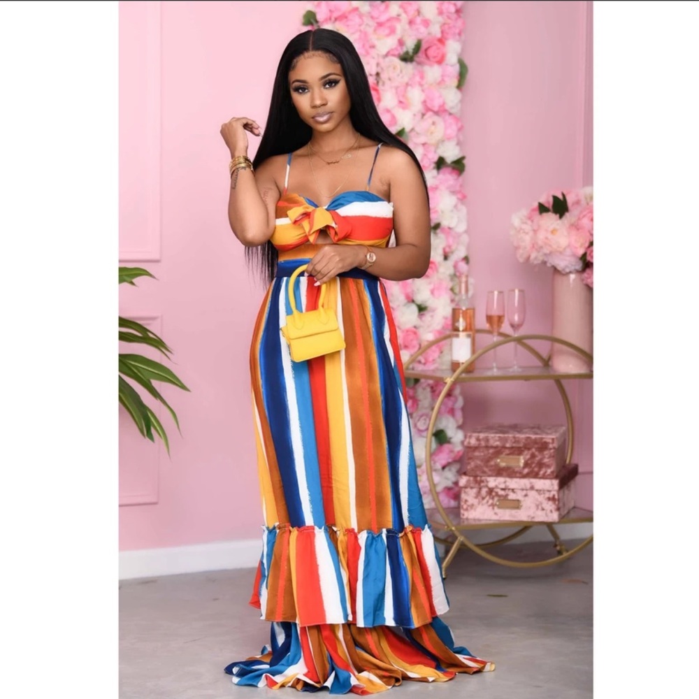 Colorful Maxi Dress